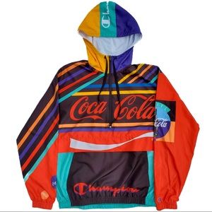 Champion Script Anorak Jacket Mens 